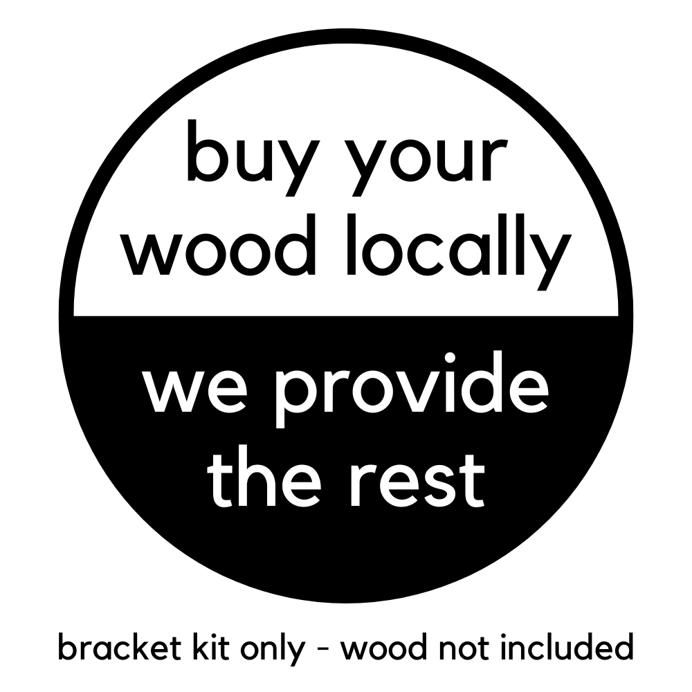 DIY Pergola Bracket Kit for a Freestanding Pergola With Slatted Roof - Any Size Up to 24' x 12'