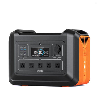OUPES 2400 Portable Power Station,2232Wh Lifepo4 Battery,2400W AC Output, Fast Charge, Solar Generator for Camping,Emergency, RV, Off-Grid Living