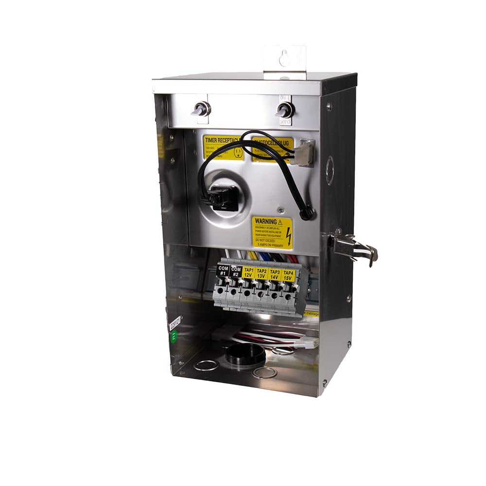 600W Multi-Tap Low age Transformer with Digital Timer for Landscape Lighting