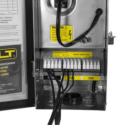 300W Clamp Connect Low age Transformer with Timer/Photocell for Landscape Lighting
