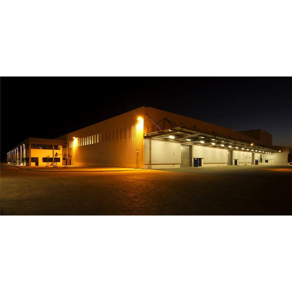 200-Watt Yoke Mount Line Voltage Bronze Outdoor Integrated LED Landscape Flood Light, Selectable Color 3000/4000/5000K