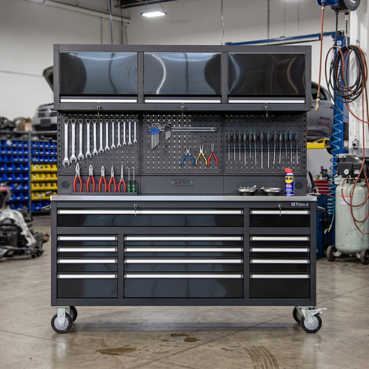 Overhead Pro 72-Inch Special Edition HD Rolling Tool Chest and Workbench