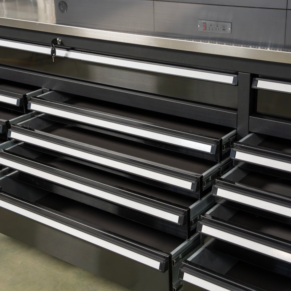 Overhead Pro 72-Inch Special Edition HD Rolling Tool Chest and Workbench