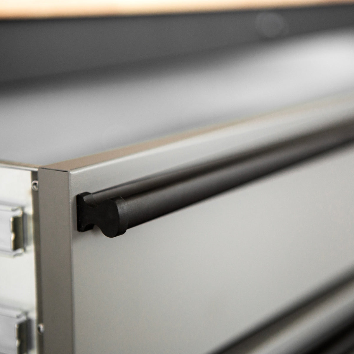 72-Inch Rolling Tool Chest Workstation with LED Lighting, Power Outlets and Overhead Cabinets