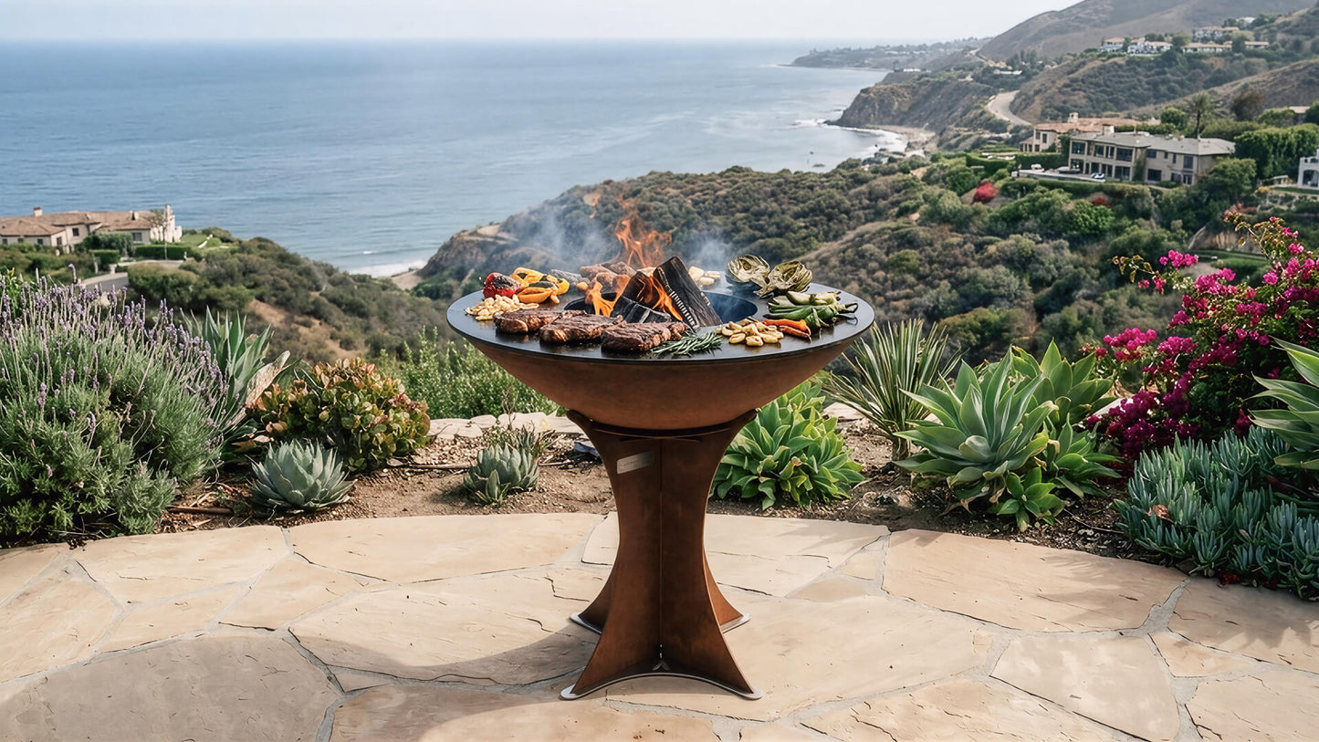 Arteflame XXL 40" Flat-Top Grill — Euro Base