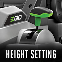 EGO POWER+ Cordless Electric Lawn Mower, Self-Propelled, Includes 56V 7.5Ah Battery and Rapid Charger (LM2135SP) plus Extra 5.0Ah Battery (BA2800T)