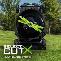 EGO POWER+ Cordless Electric Lawn Mower, Self-Propelled, Includes 56V 7.5Ah Battery and Rapid Charger (LM2135SP) plus Extra 5.0Ah Battery (BA2800T)