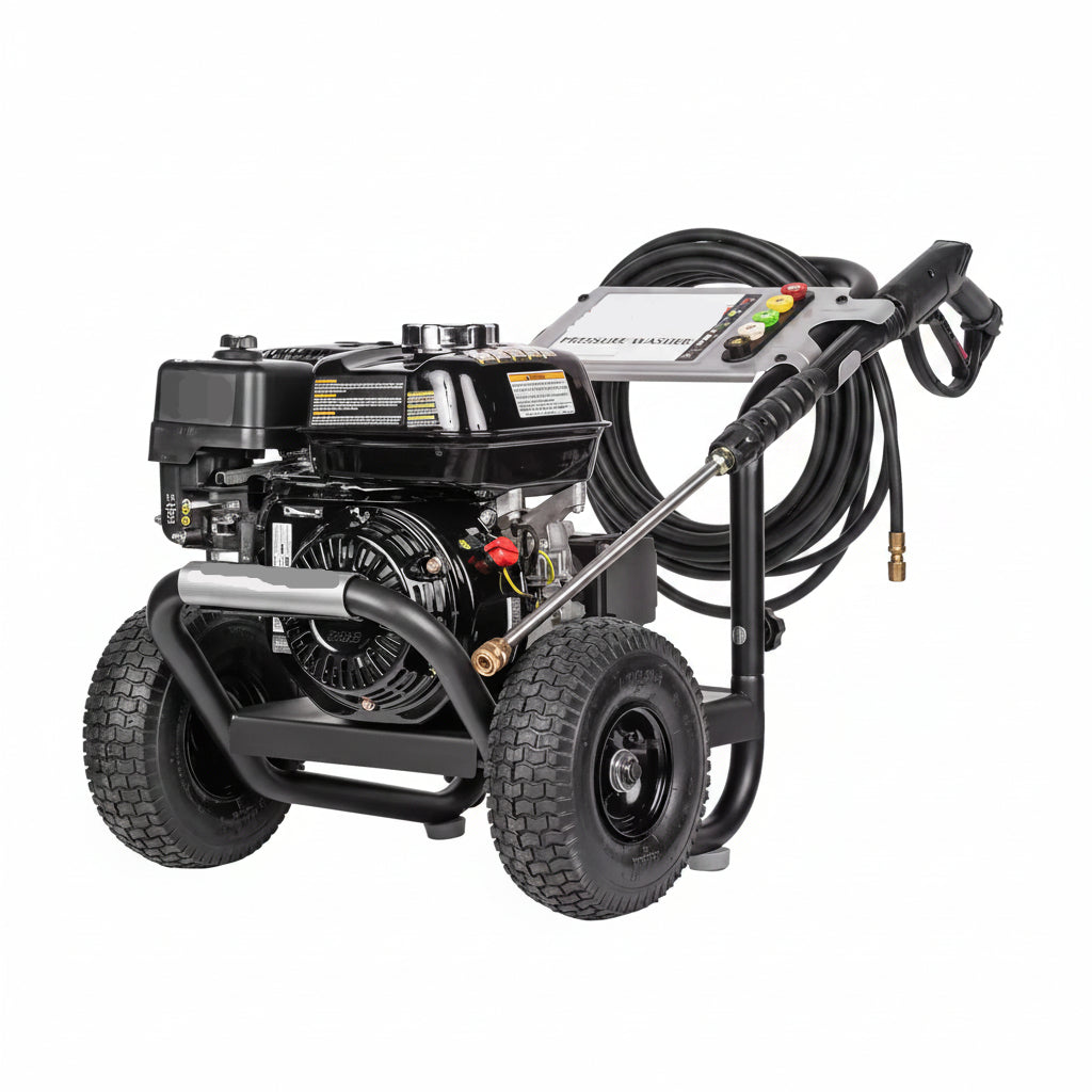 3300 PSI 2.5 GPM Gas Pressure Washer, HONDA GX200 Engine, Reliable Residential Cold Water Power Washer