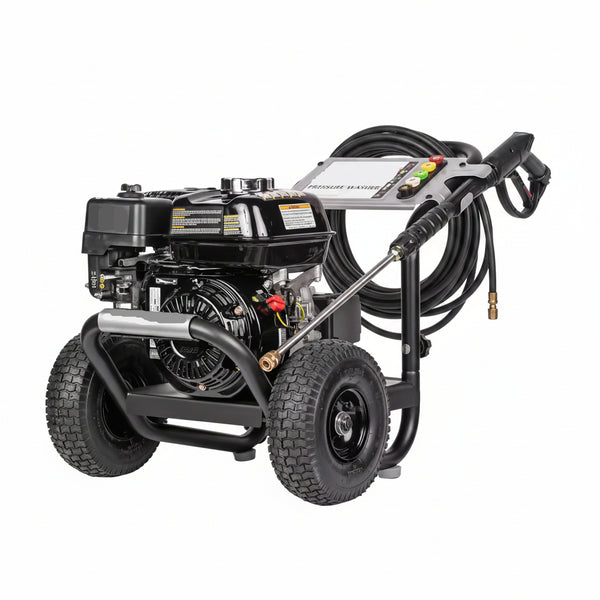 3300 PSI 2.5 GPM Gas Pressure Washer, HONDA GX200 Engine, Reliable Residential Cold Water Power Washer