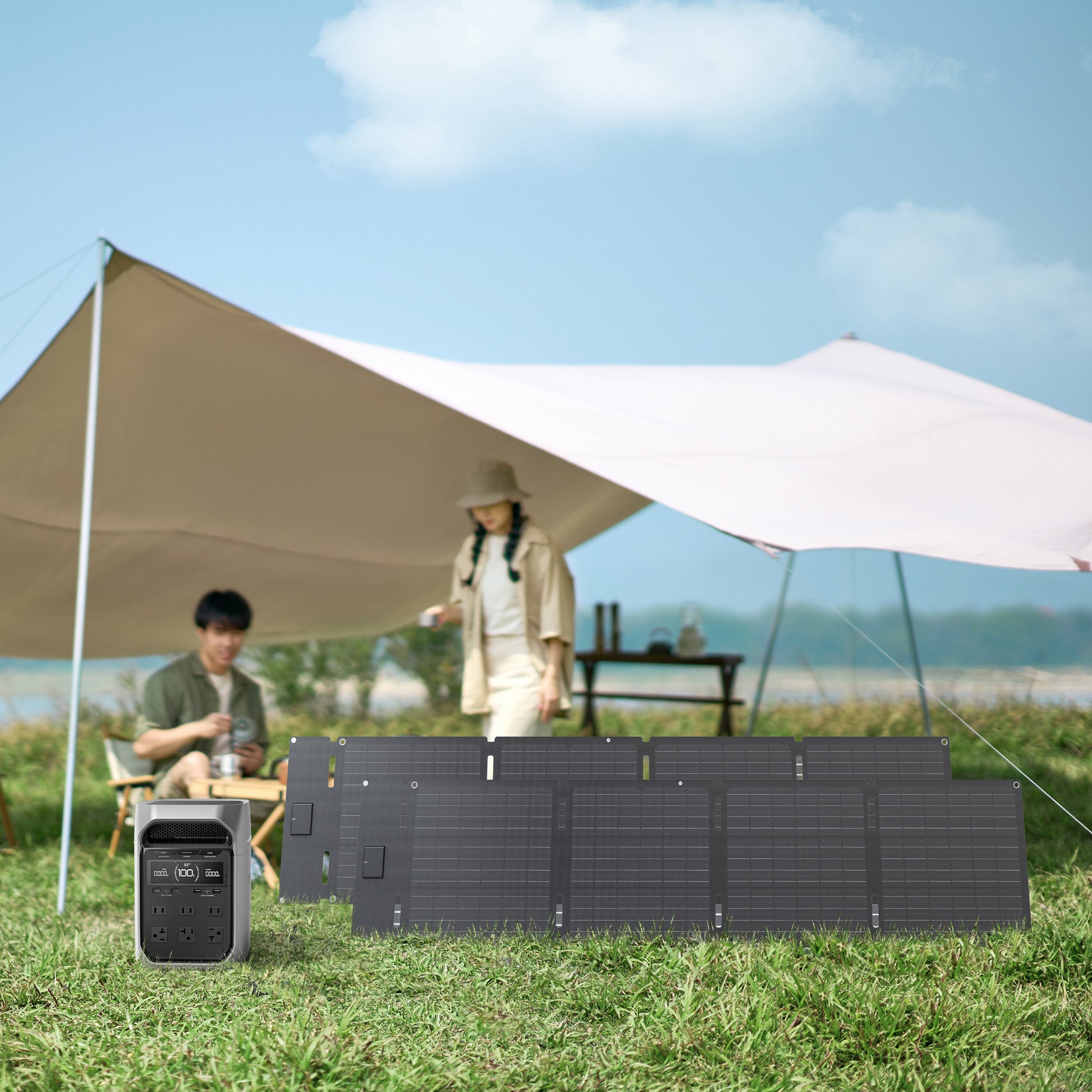 Ecoflow 1Kwh DELTA 3 plus Power Station Portable Generator